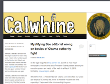 Tablet Screenshot of calwhine.com